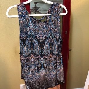 AUW sleeveless blouse XL